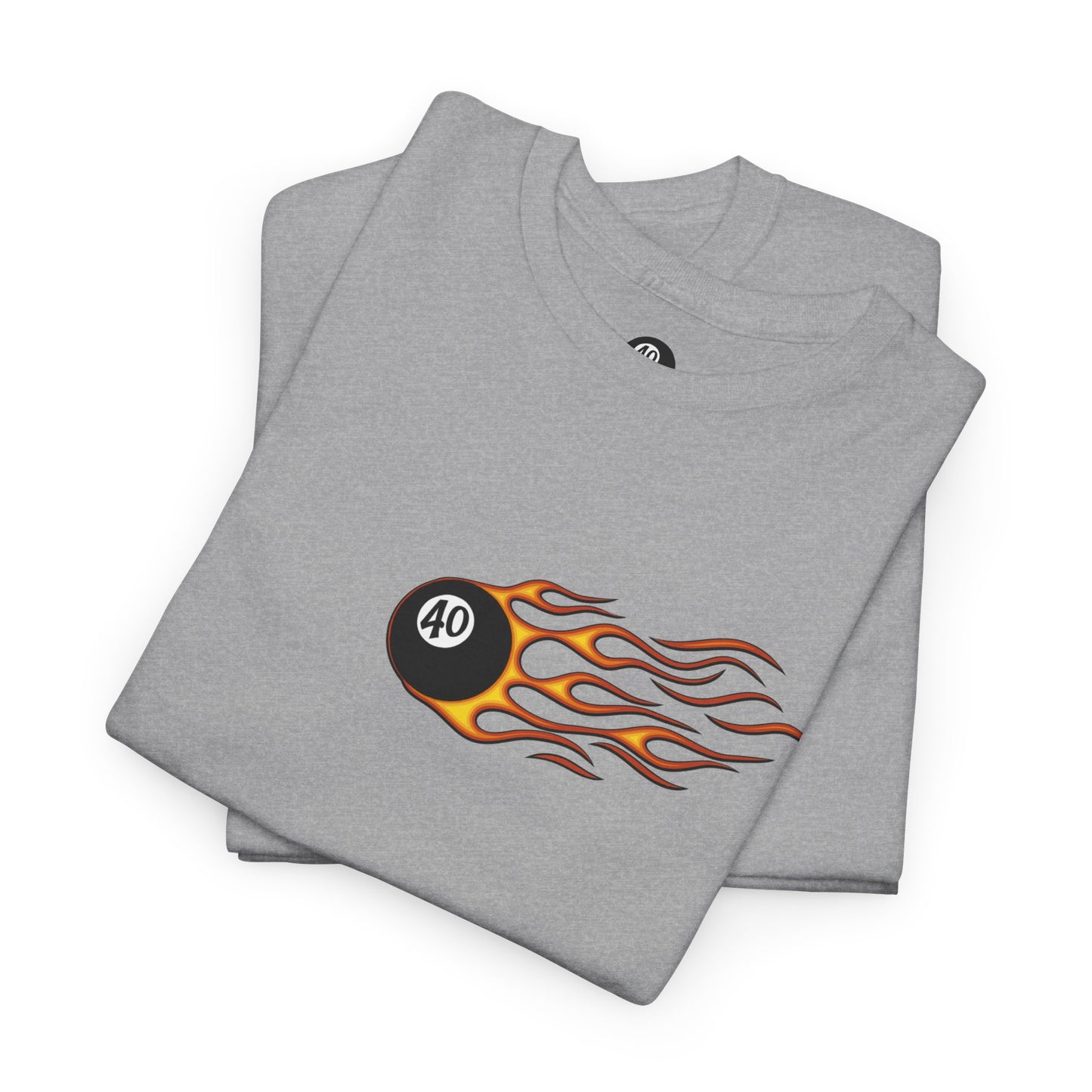 FLAMING 40 BALL TSHIRT