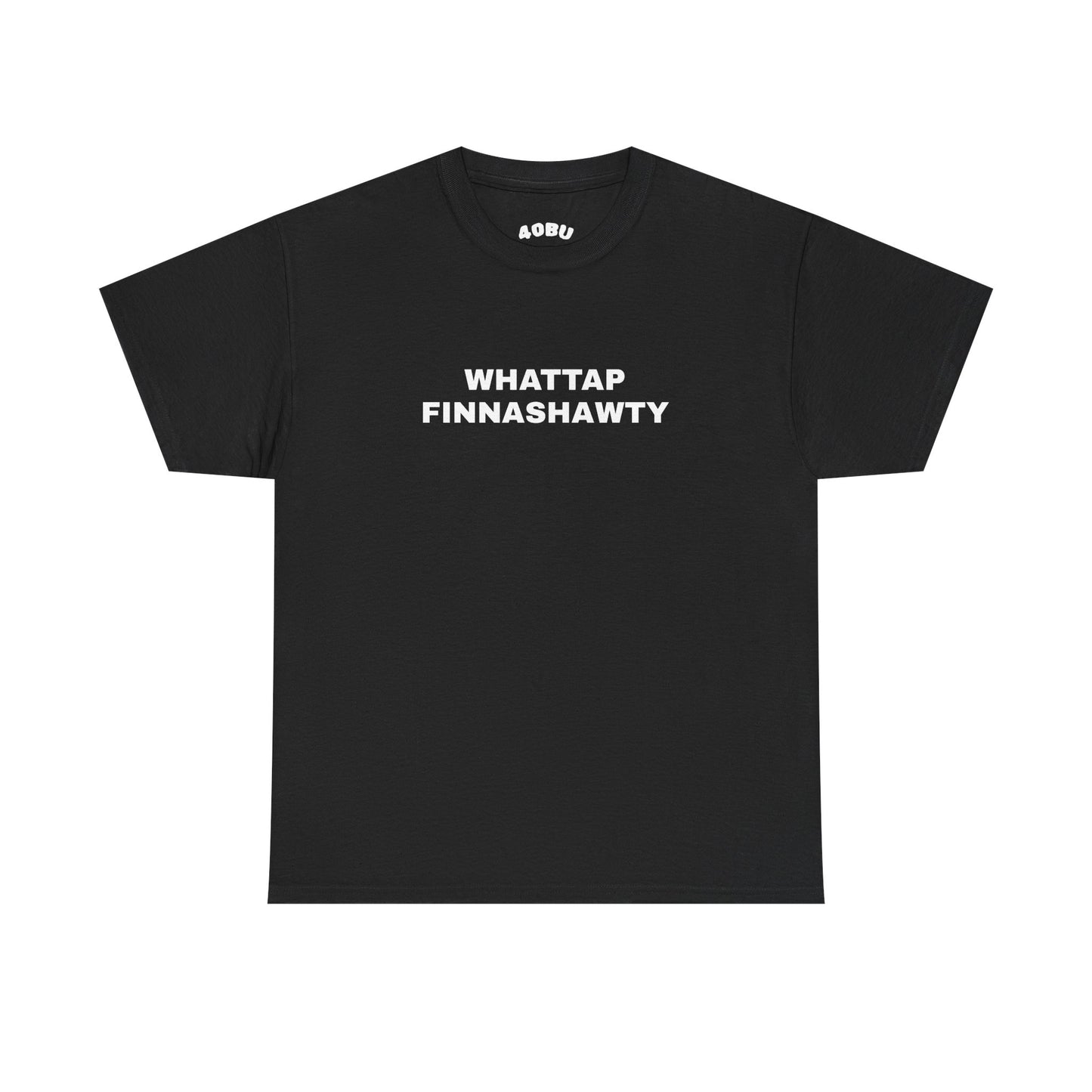 "WHATTAP FINNASHAWTY" Graphic Tee