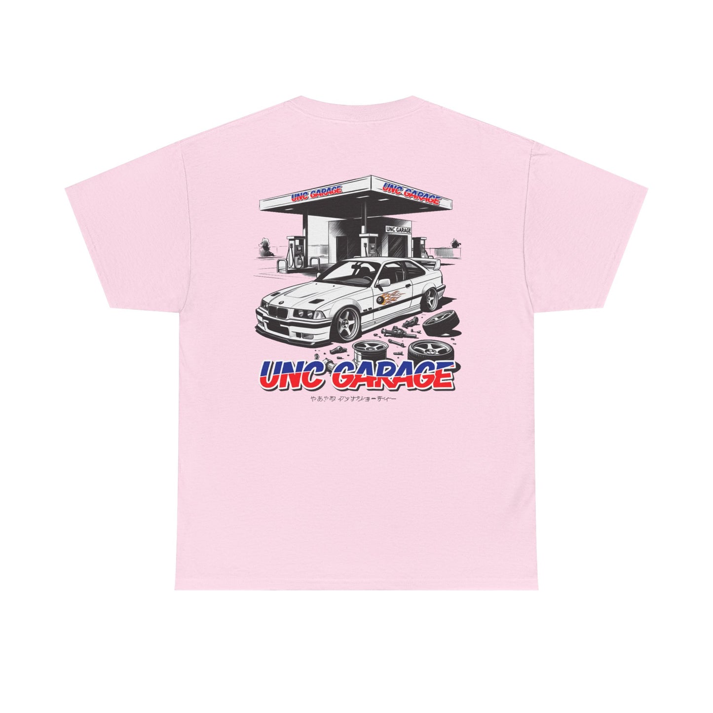 UNC GARAGE GAS STATION TSHIRT