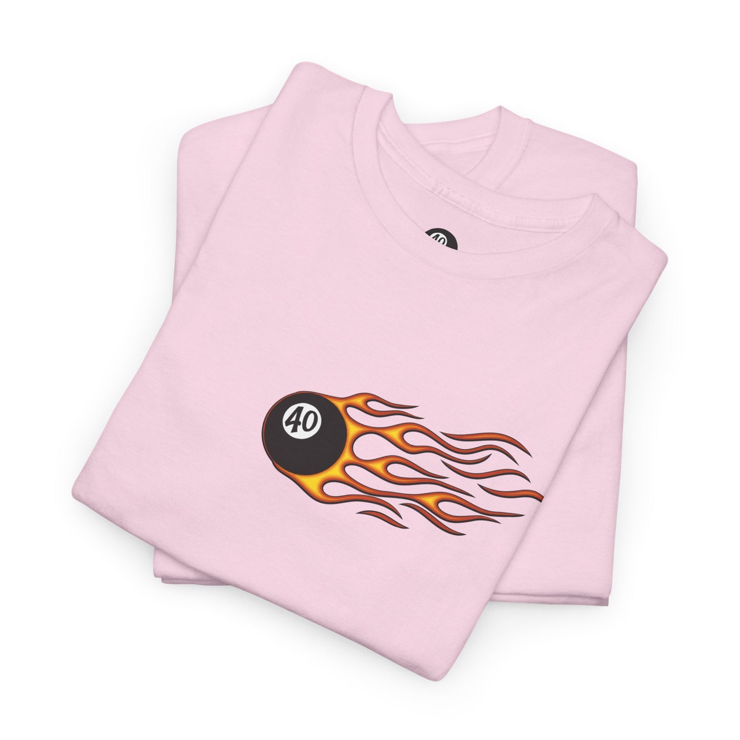FLAMING 40 BALL TSHIRT