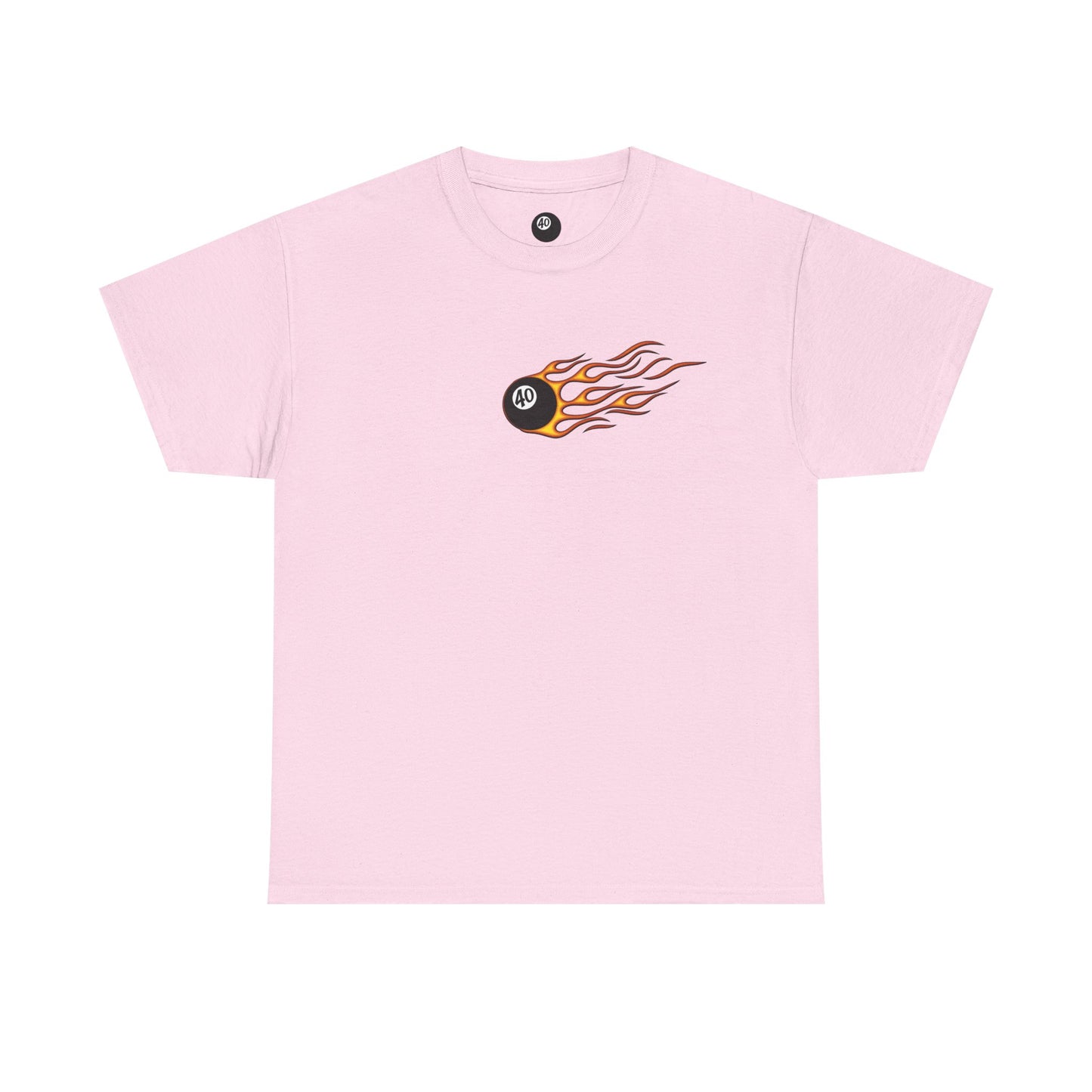 FLAMING 40 BALL TSHIRT
