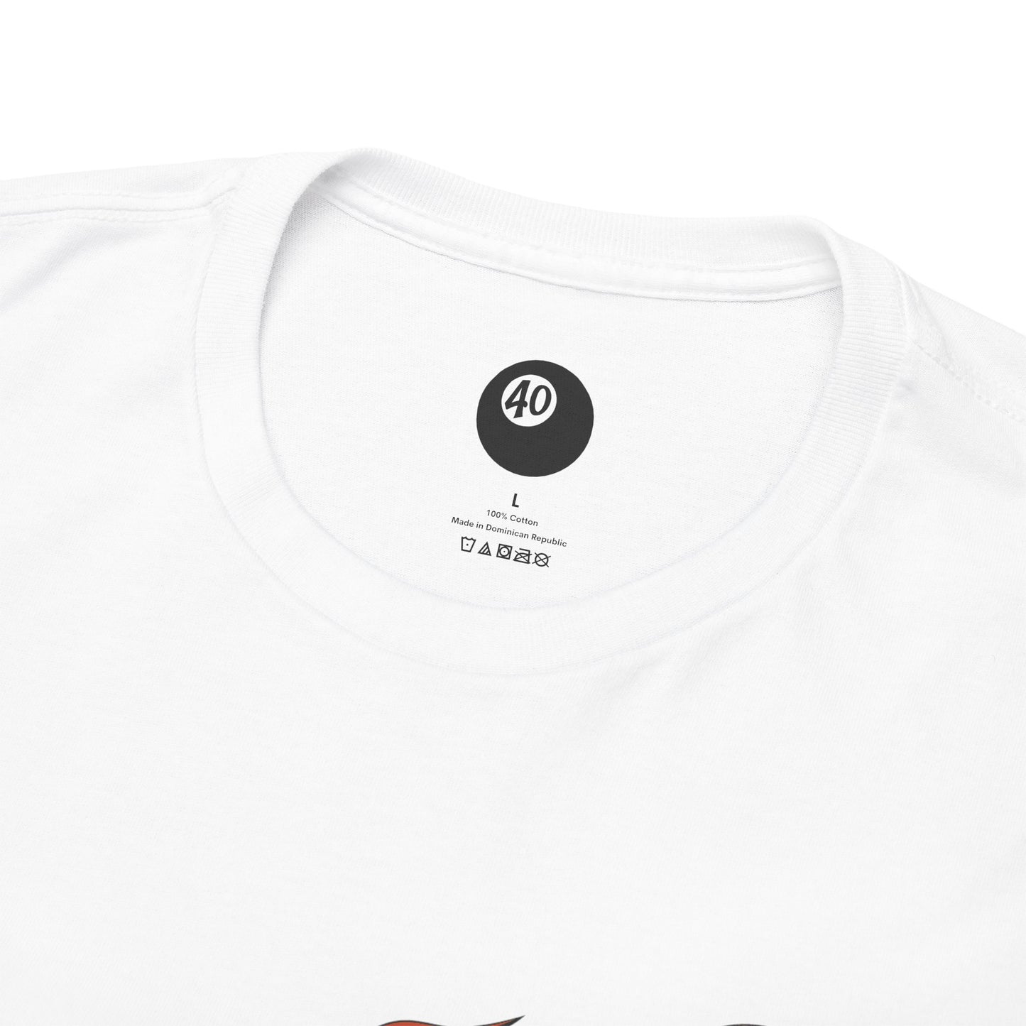 FLAMING 40 BALL TSHIRT