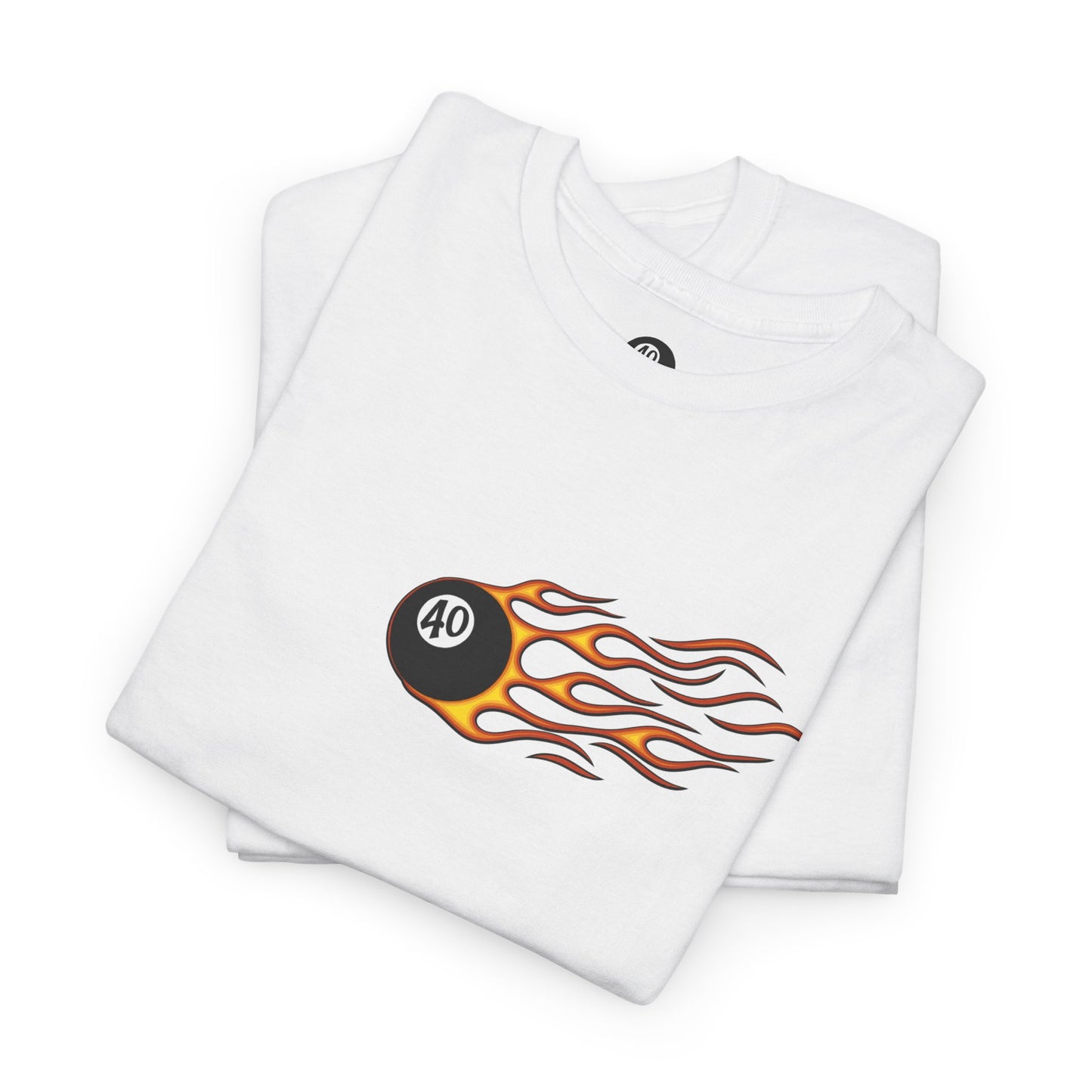FLAMING 40 BALL TSHIRT